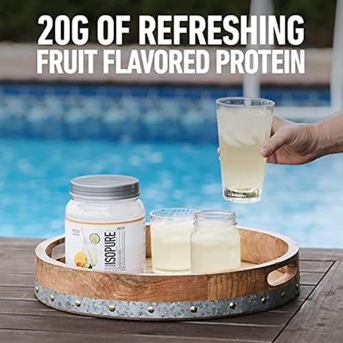 Isopure Protein Powder, Clear Whey Isolate Protein, Post Workout Recovery Drink Mix Isopure Au supplements