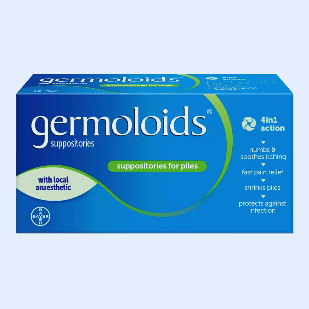 Germoloids Suppositories x 12 Germoloids Au supplements