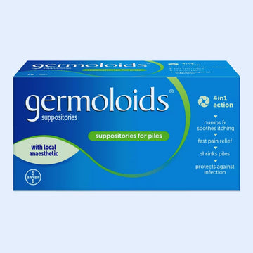 Germoloids Suppositories x 12 Germoloids Au supplements