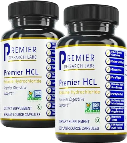 Premier Research Labs – Premier HCL | Superior Digestive Support; Supports Whole Body Detox Premier Research LabsAU supplements
