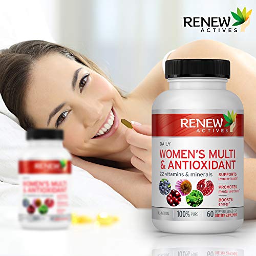 Renew Actives Women's Multi-Vitamin & Antioxidant: Daily Health Supplement for Woman Renew Actives Au supplements