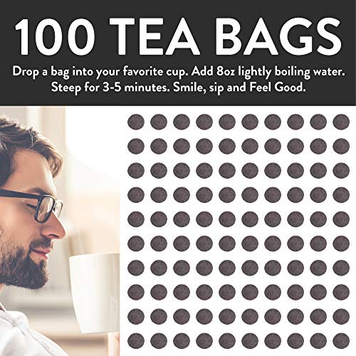FGO Organic Assam Tea, Eco-Conscious Tea Bags, 100 Count, Packaging May Vary FGO Au supplements