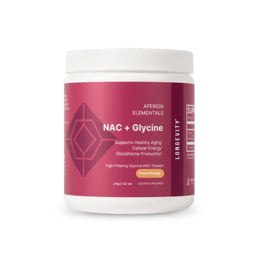 Apeiron Elementals NAC + Glycine Powder - 2500mg - Glutathione Production, Immune Support, & Cellular Energy Apeiron ElementalsAu supplements