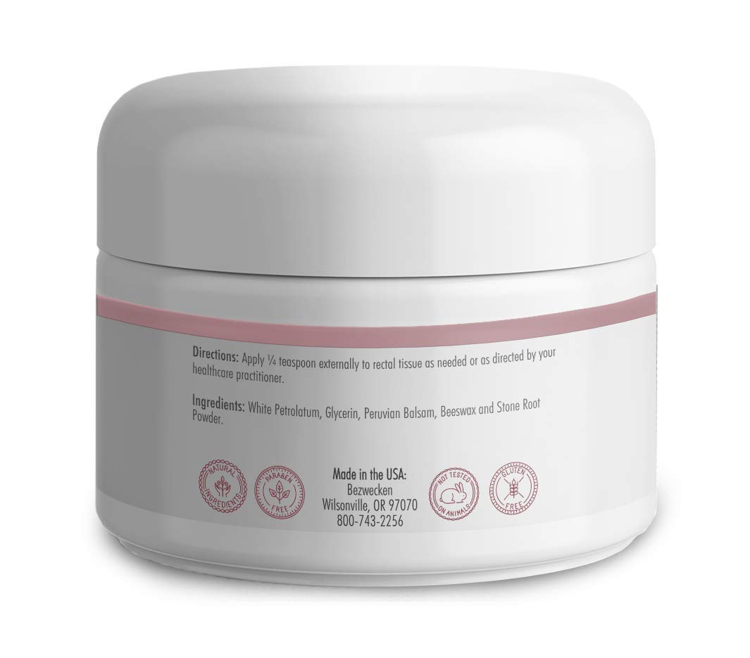 Bezwecken - HemStad - 2oz Crème - Professionally Formulated Hemorrhoid Relief - Safe, Natural, Paraben Free - 30 Day Supply Bezwecken Au supplements