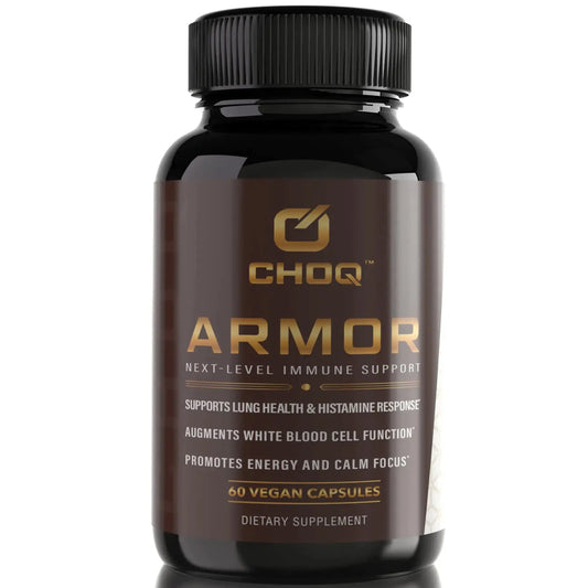CHOQ Armor - Vegan Capsules - Professional-Grade Immune Defense - 20x Absorption Quercetin Phytosome - Andrographis - Astragalus - Supports Healthy Histamine Levels CHOQAU supplements