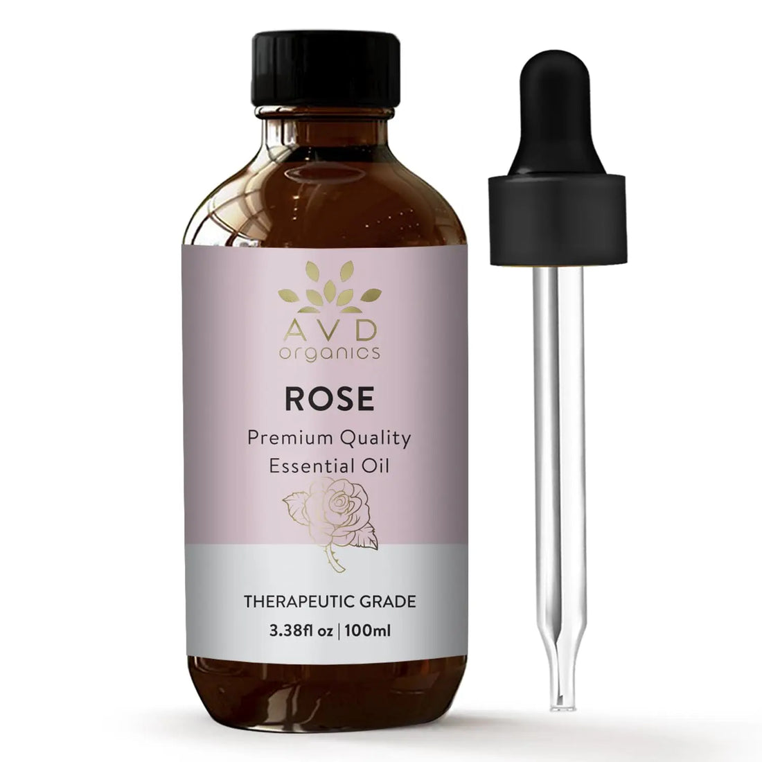 AVD Organics Rose Essential Oil for Diffuser - Premium Quality Therapeutic Grade Rose Oil AVD ORGANICS uk supplements