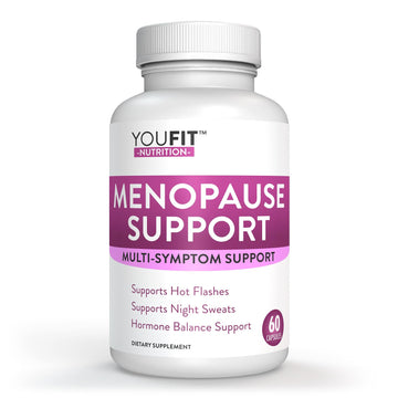 YouFit Nutrition Menopause Relief Capsules for Women - Natural Menopause Supplements for Women - Complete Day and Night Menopause Support - Reduces Hot Flashes, Stress, Night Sweats - 30 Servings YouFit Nutrition Au supplements