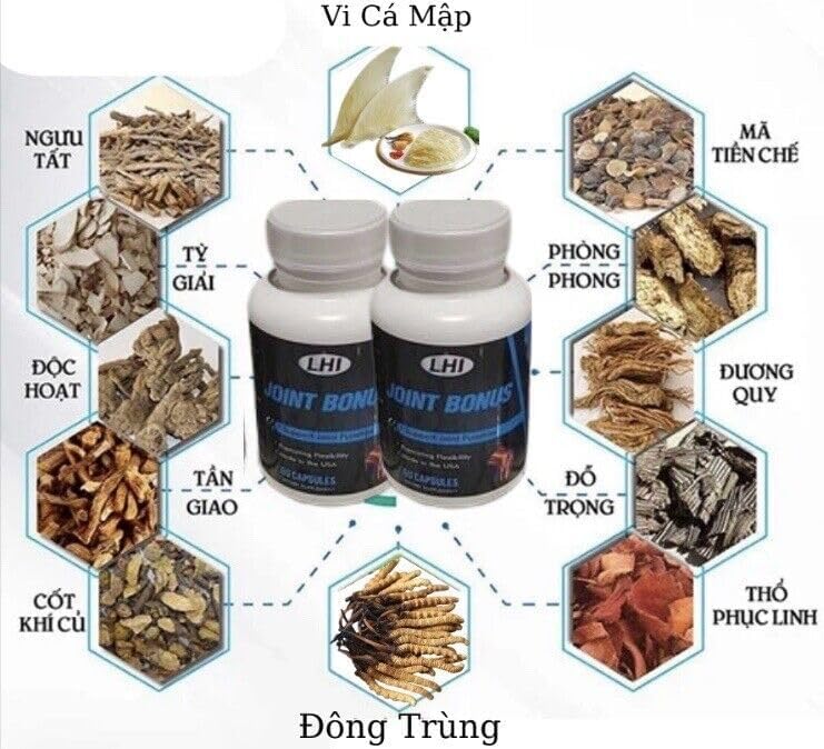 Joint Bonus Hỗ Trợ Xương Khớp (100% Authentic, Sản Phẩm Chính Hãng Tại USA) Generic Au supplements