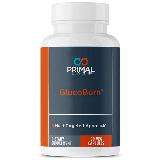 Primal Labs GlucoBurn Support Supplement with White Mulberry Leaf Extract and Alpha Lipoic Acid, 90 Veg capsules Primal LabsAU supplements