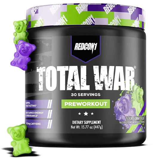 REDCON1 Total War Preworkout - Contains 320mg of Caffeine from Green Tea, Juniper REDCON1AU supplements