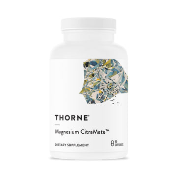 THORNE - Magnesium CitraMate - Magnesium Citrate & Malate Supplement - Supports Heart Health, Skeletal Muscles, Cardiac & Lung Function, Bone Density & More* - Third-Party Certified - 90 Servings THORNE Au supplements