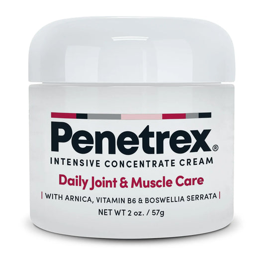 Penetrex Daily Joint & Muscle Care Cream – Soothing Botanical Formula with Arnica, Vitamin B6 & MSM – Lightweight Fast-Absorbing Cream for Everyday Movement - Non-Greasy - Light Scent- 2 oz PenetrexAU supplements