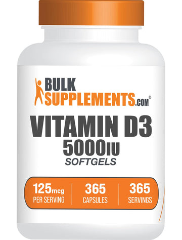 BULKSUPPLEMENTS.COM Vitamin D3 5000IU Softgels - Cholecalciferol, D3 Supplement BULKSUPPLEMENTS.COM Au supplements