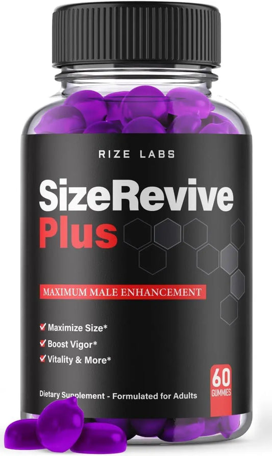 (Official) Size Revive Plus Gummies, Size Revive Plus for Men, Size Revive rize labsAU supplements