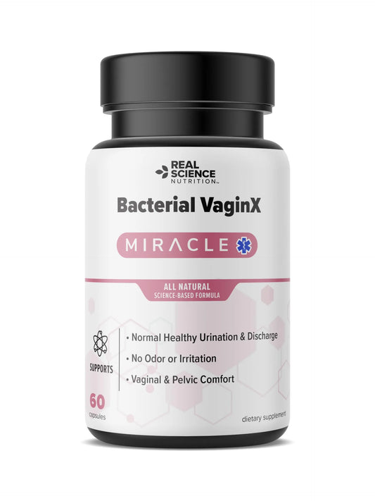 Real Science Nutrition Offers Bacterial VaginX Miracle - Nitric Oxide Enhanced Formulated Real Science NutritionAU supplements
