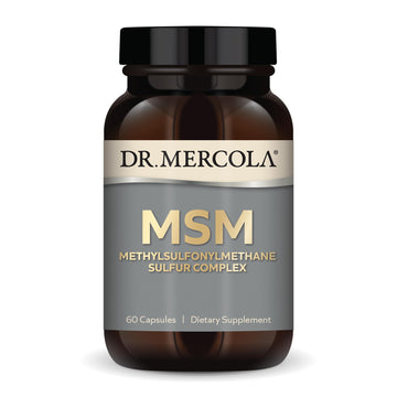 Dr. Mercola MSM Sulfur Complex - Joint Support & Cellular Health - OptiMSM - R-Alpha Lipoic Acid - TMG - Organic Sulfur Blend - 60 Capsules (30 Servings) Dr. Mercola Au supplements