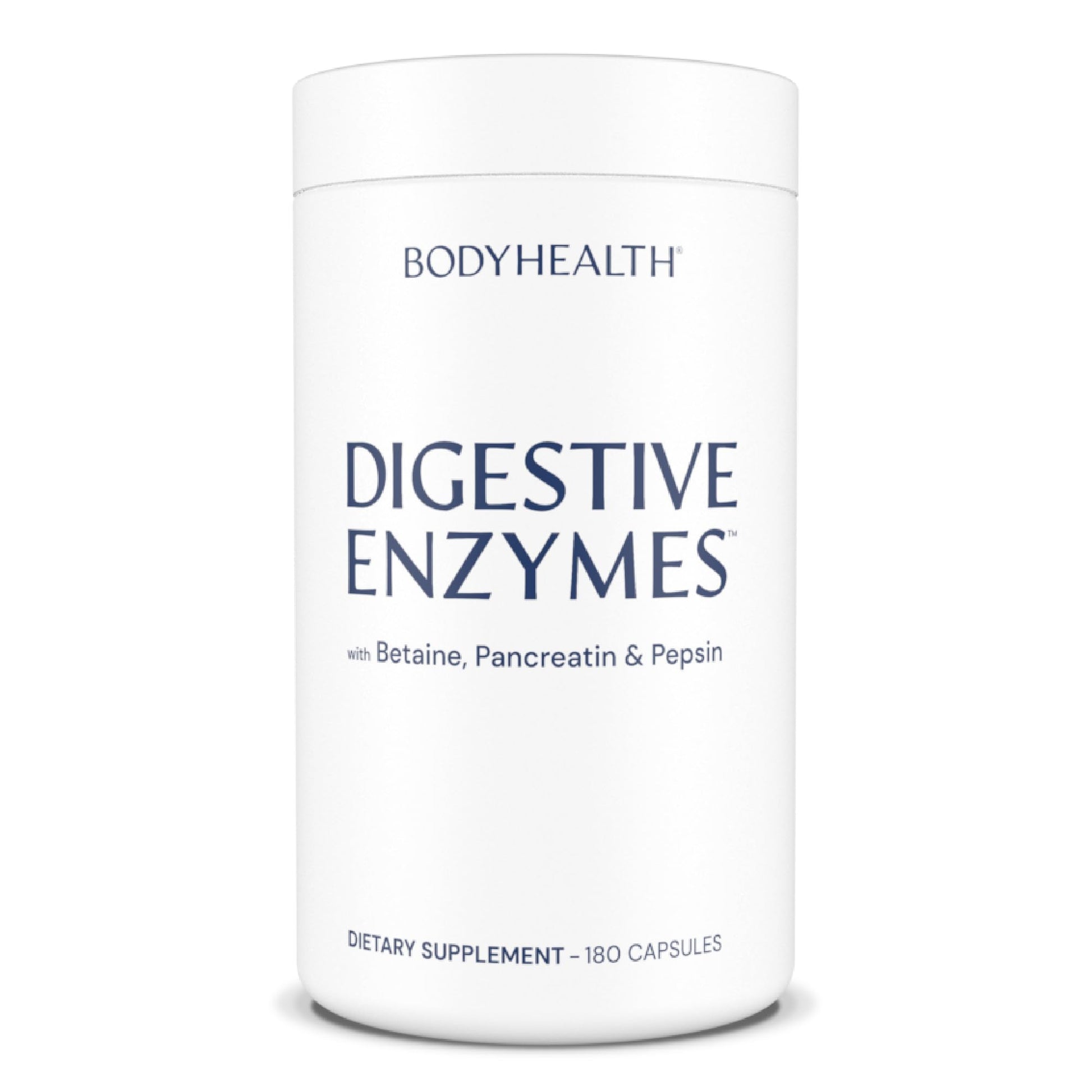 BodyHealth Digestive Enzymes Full Spectrum Digestive Support (180 caps), Betaine, Pepsin, Pancreatin BPP Loaded with Enzymes and Probiotics, Relief for Stomach Bloating, Heartburn, Gas, Constipation BodyHealth Au supplements