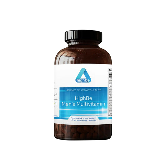 Highbe Men's Multivitamin, 120 Vegetarian Capsules, Daily Supplement with Vitamins and Minerals HighBeAu supplements