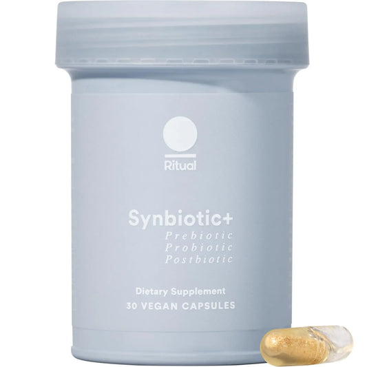 Ritual Synbiotic+ : Probiotic, Prebiotic, Postbiotic, 3-in-1 Formula for Gut Health RitualAU supplements