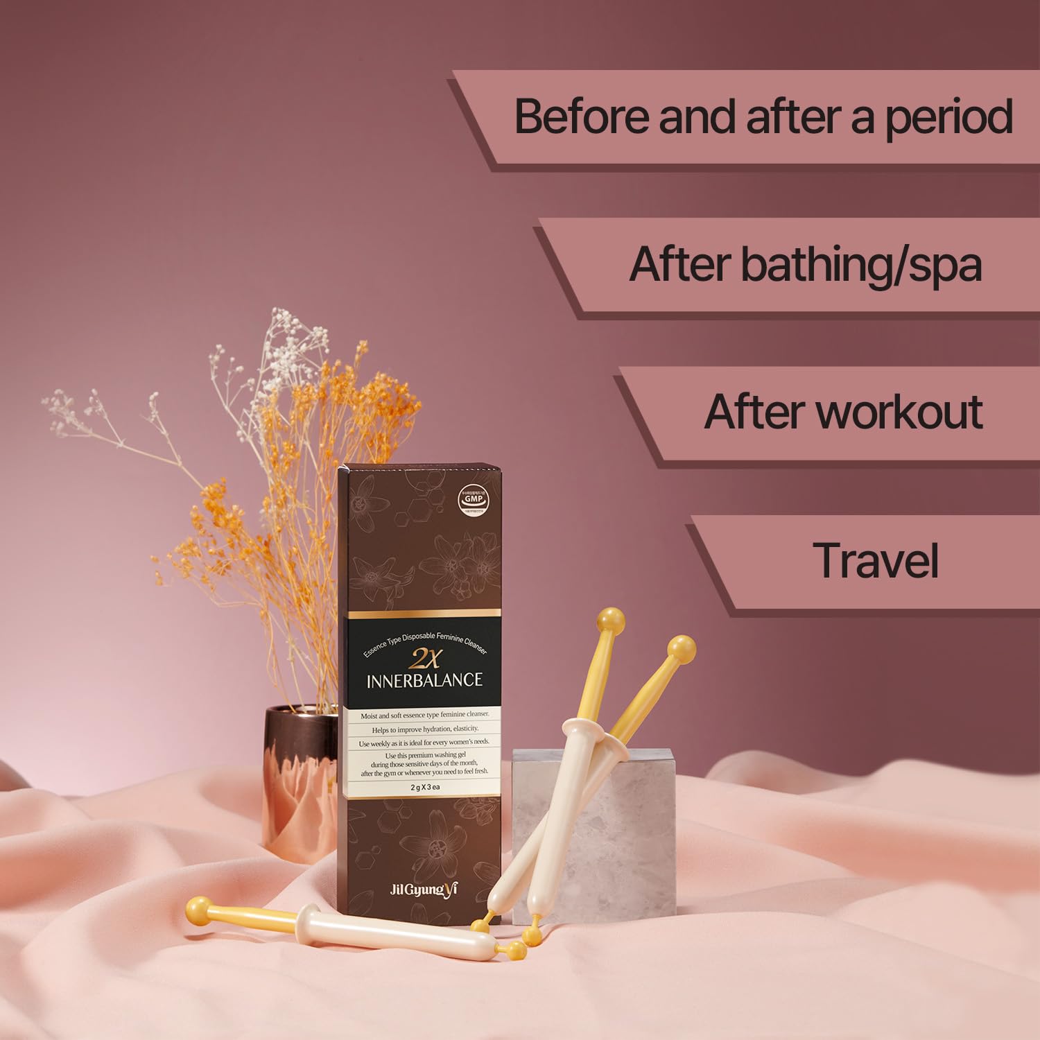 JilGyungYi 2X Inner Balance Intimate Feminine Cleansing Wash PH Balanced Odor Relief JilGyungYi Au supplements
