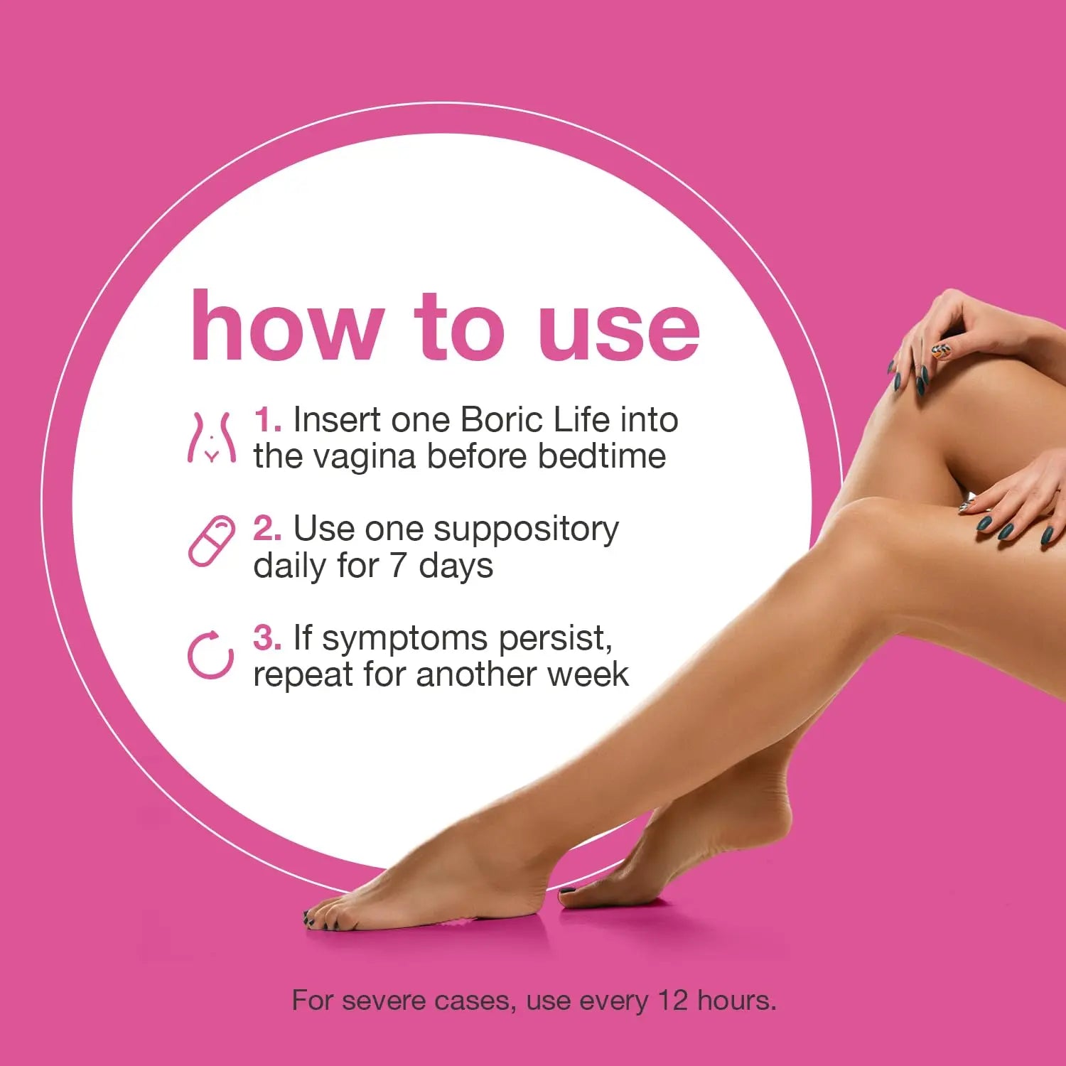 NutraBlast Boric Acid Suppositories - 100% Pure Made in USA - Boric Life Intimate Health Support (14 Count) NutraBlast Au supplements