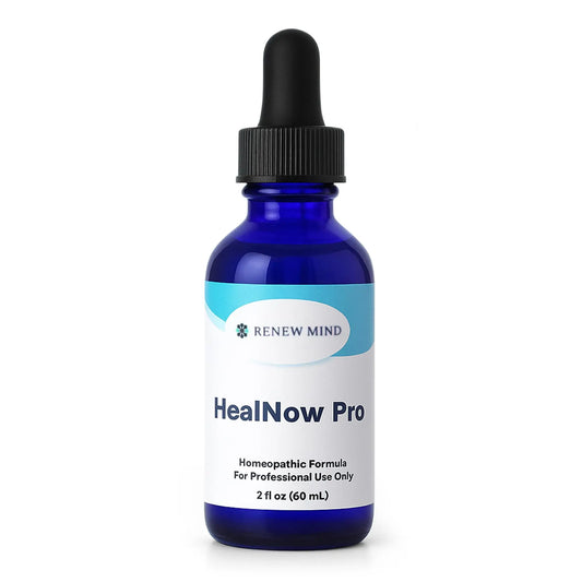 RENEW MIND HealNow Pro Homeopathic Support for Joint Pain, Muscle Aches, Arthritis Pain, and Muscle or Joint Stiffness Professional Grade Formula Promotes Comfort, Mobility & Energy - 2 fl oz RENEW MINDAU supplements
