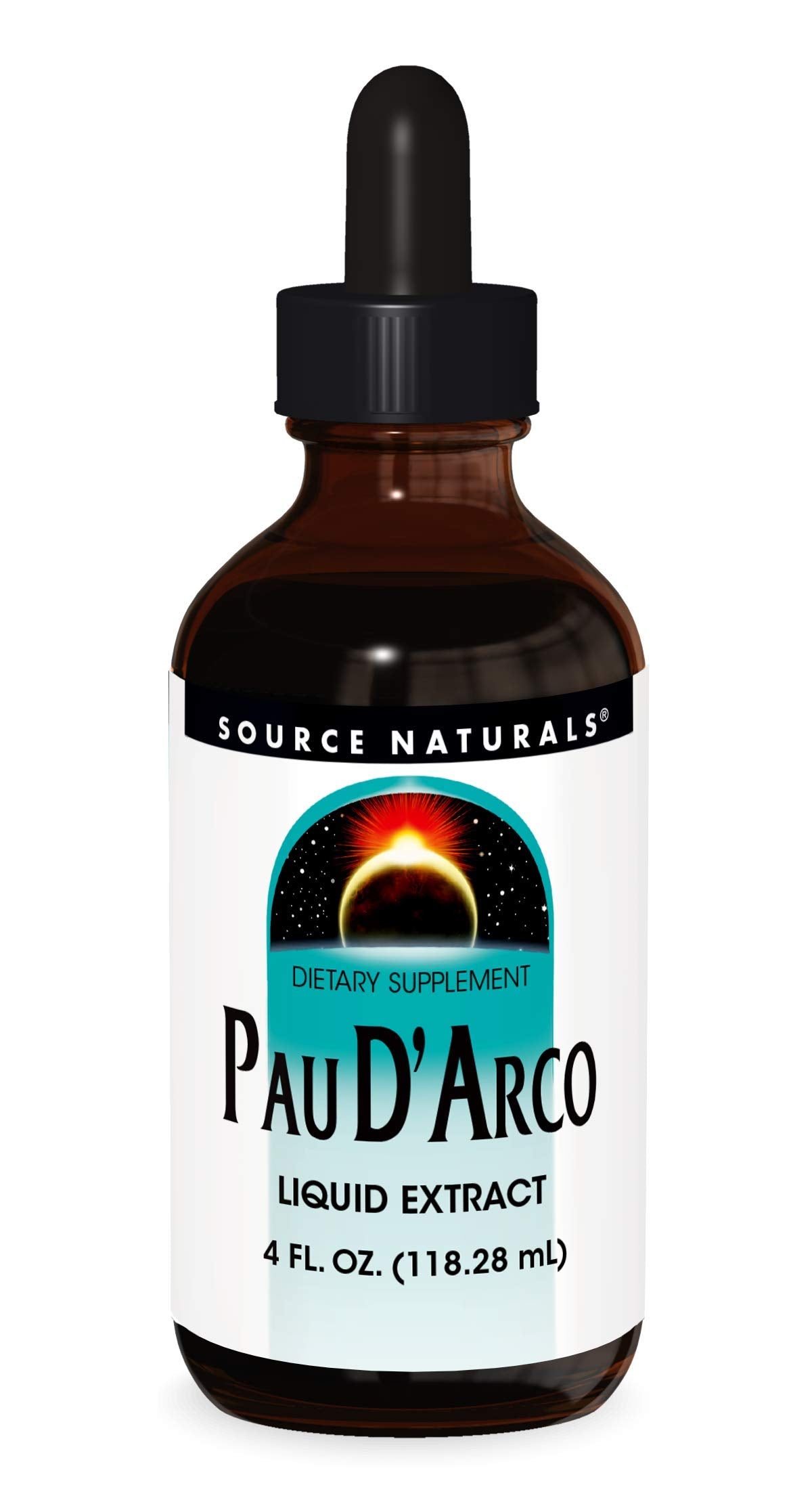 Source Naturals PAU D'Arco Liquid Extract, Support Resriotory Function and the Body's Healthy Inflammatory Response* | Dietary Supplement |1 Bottle | 4 Fluid oz. Source Naturals Au supplements