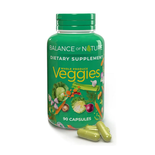 Balance of Nature Whole Veggies Supplement with Superfood Vegetables Balance of NatureAU supplements