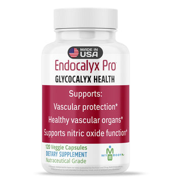MYBODYRX Endocalyx Pro Supplement – Endothelial Glycocalyx Support 120 Capsules - Vascular & Microcirculation Health – Clinically-Studied – Patented – Supports Nitric Oxide Functions MYBODYRX Au supplements