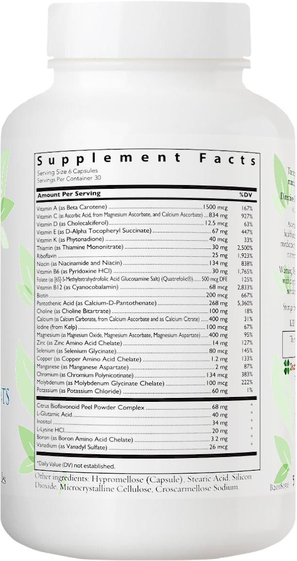 Women's Health Network Essential Nutrients – Daily Multivitamin for Energy, Healthy Aging & Immune Support, Folate as Quatrefolic®, a Patented Natural Form of 5-MTHF Women's Health Network Au supplements