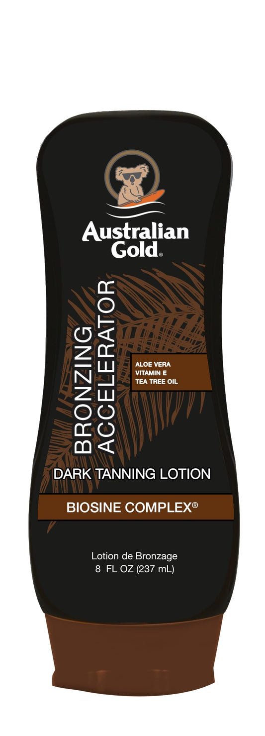 Australian Gold Dark Tanning Accelerator Lotion With Bronzer, 8 Ounce, New Package Same Formula, B003GX5SSC Australian GoldUS supplements