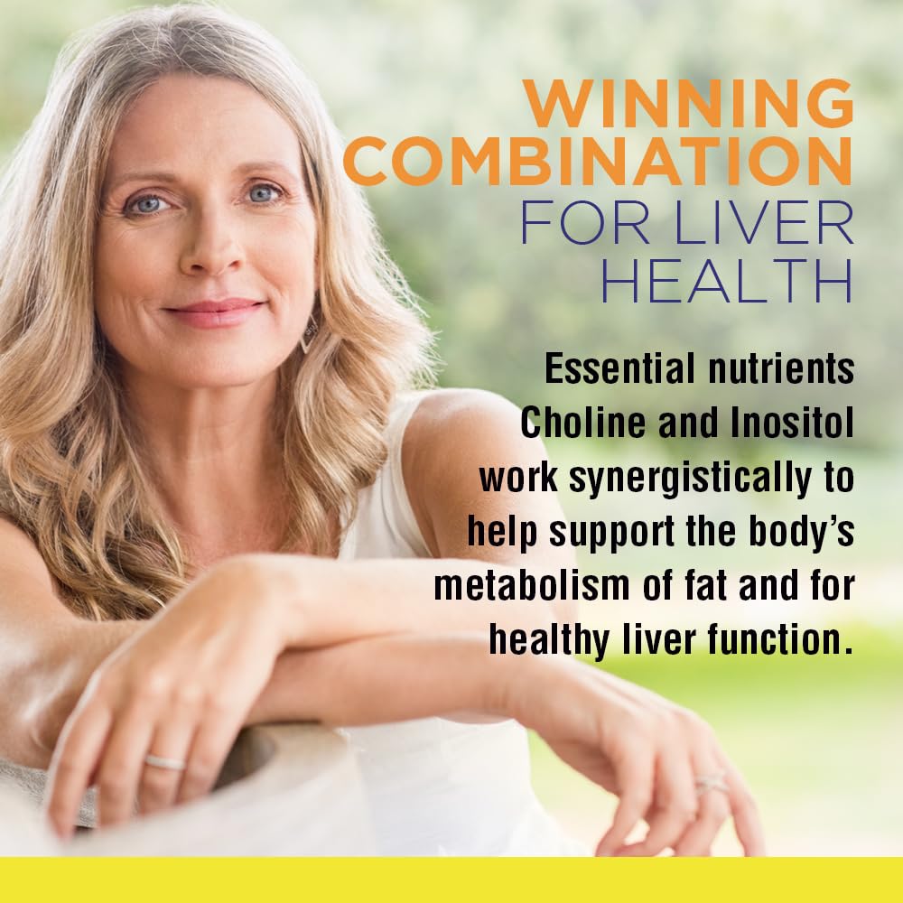 Nature's Life Lipotropic Complex | Comprehensive Support for Healthy Liver Function | with Choline & Inositol | Non-GMO | 180 Vegetarian Tablets Nature's Life Au supplements