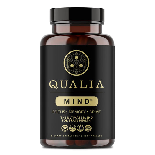 Qualia Life Sciences Qualia Mind | The Ultimate Blend for Brain Health* | Doctor-Formulated Nootropic to Fuel Focus & Concentration* | Supports Long Term Brain Health| Maintain Drive & Productivity QUALIA LIFE SCIENCESAU supplements