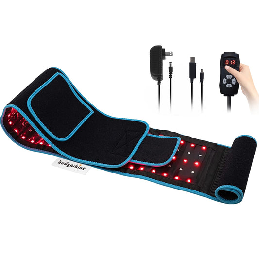 Red Light Therapy Belt, 660&850nm 3 -in-1 Big Chips Near Infrared Therapy Wrap for Body HEDYNSHINEAU supplements
