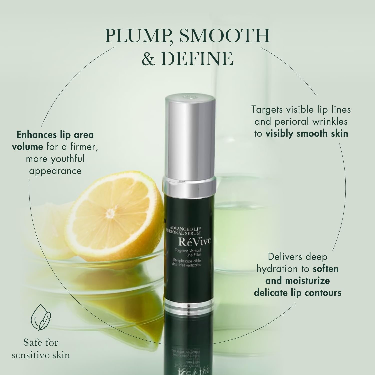 RéVive Advanced Perioral Lip Serum - Anti Aging Perioral Lip Treatment to Reduce Lip Area Lines & Wrinkles -Helps Restore Lip Contour & Visible Fullness(0.5 fl oz) RéVive Au supplements