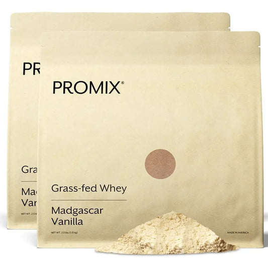 Promix Whey Protein Powder, Vanilla - 5lb Bulk - Grass-Fed & 100% All Natural ProMix NutritionAU supplements
