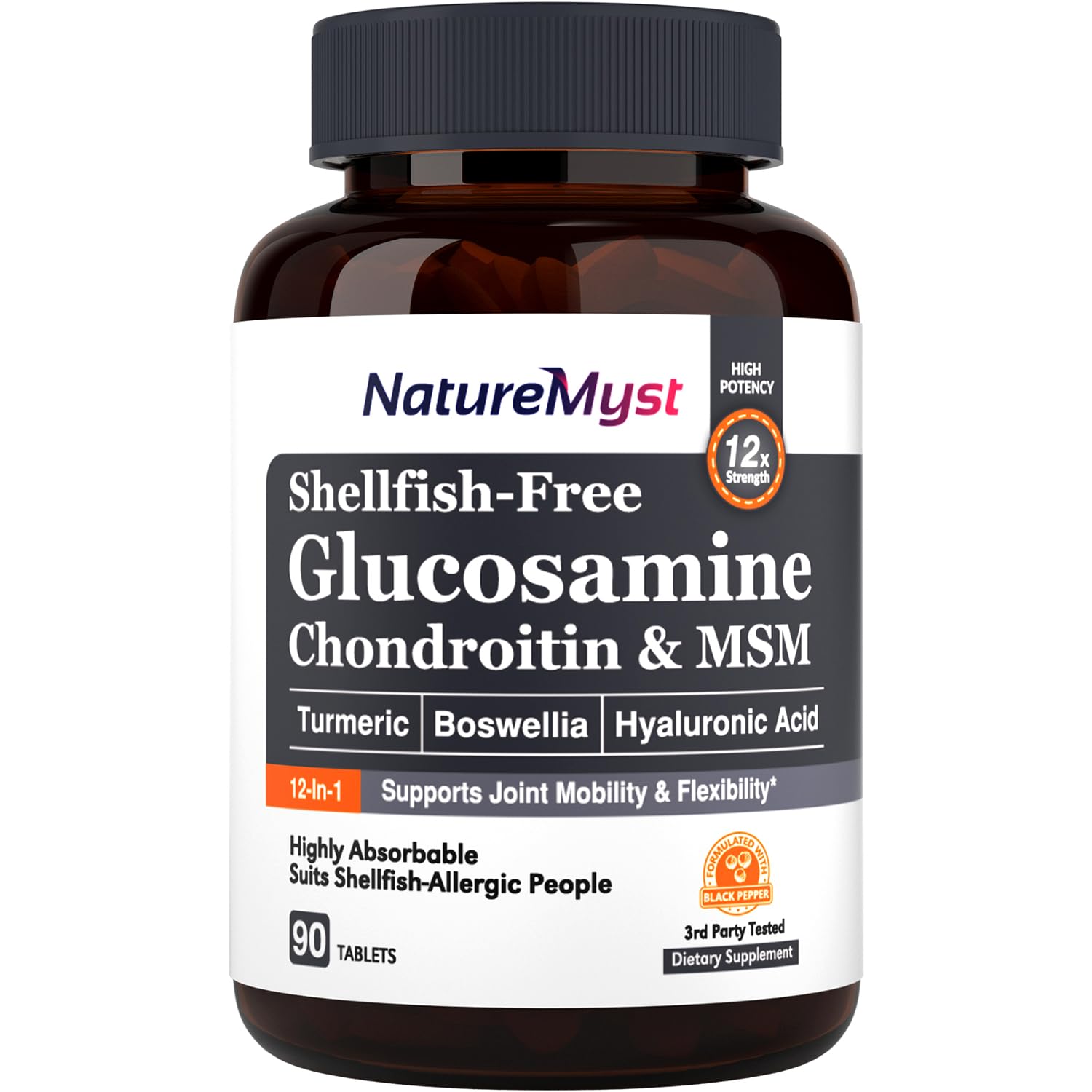 NatureMyst Glucosamine Chondroitin & MSM, Turmeric, Boswellia, Collagen, Hyaluronic NatureMyst Au supplements