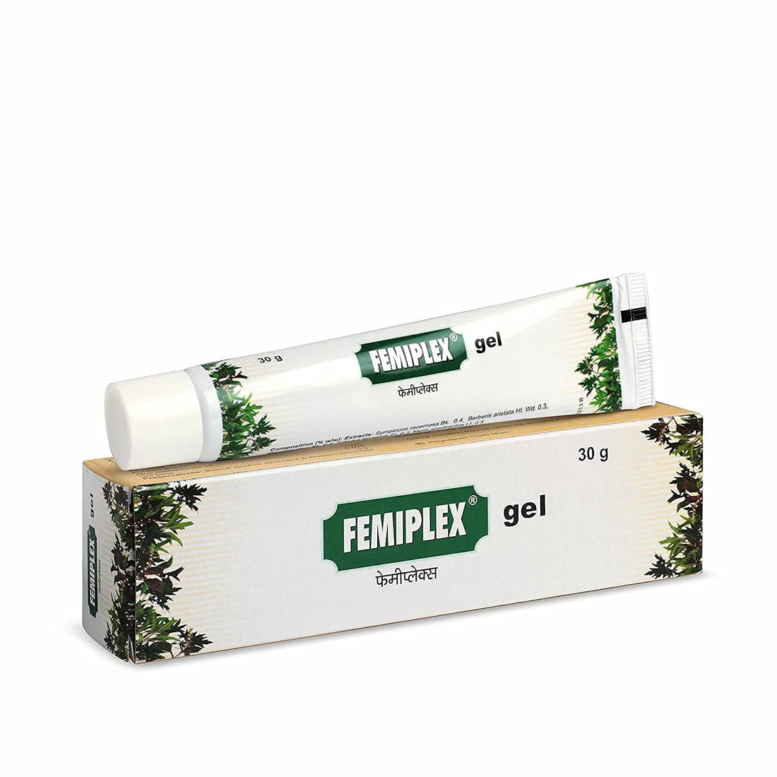 Ifra Charak Pharma Femiplex Gel for Vaginal infections, itching and foul smell - 30 gms (Pack of 2) Ifra uk supplements