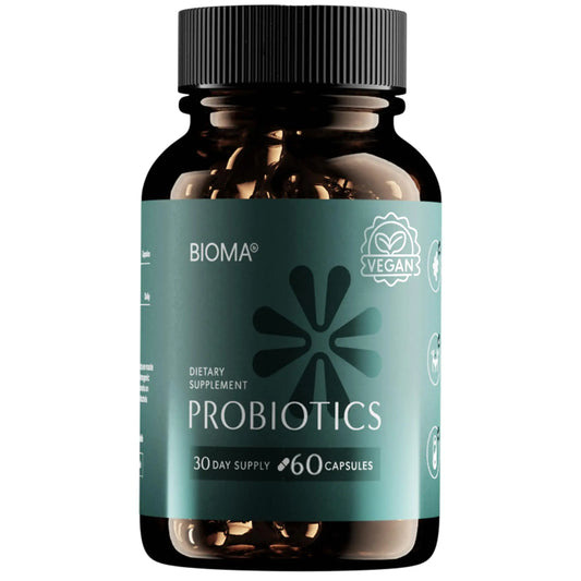 BIOMA Probiotics for Digestive Health, 3 in 1 Gut Health Probiotics and Prebiotics/Postbiotics BIOMAAU supplements
