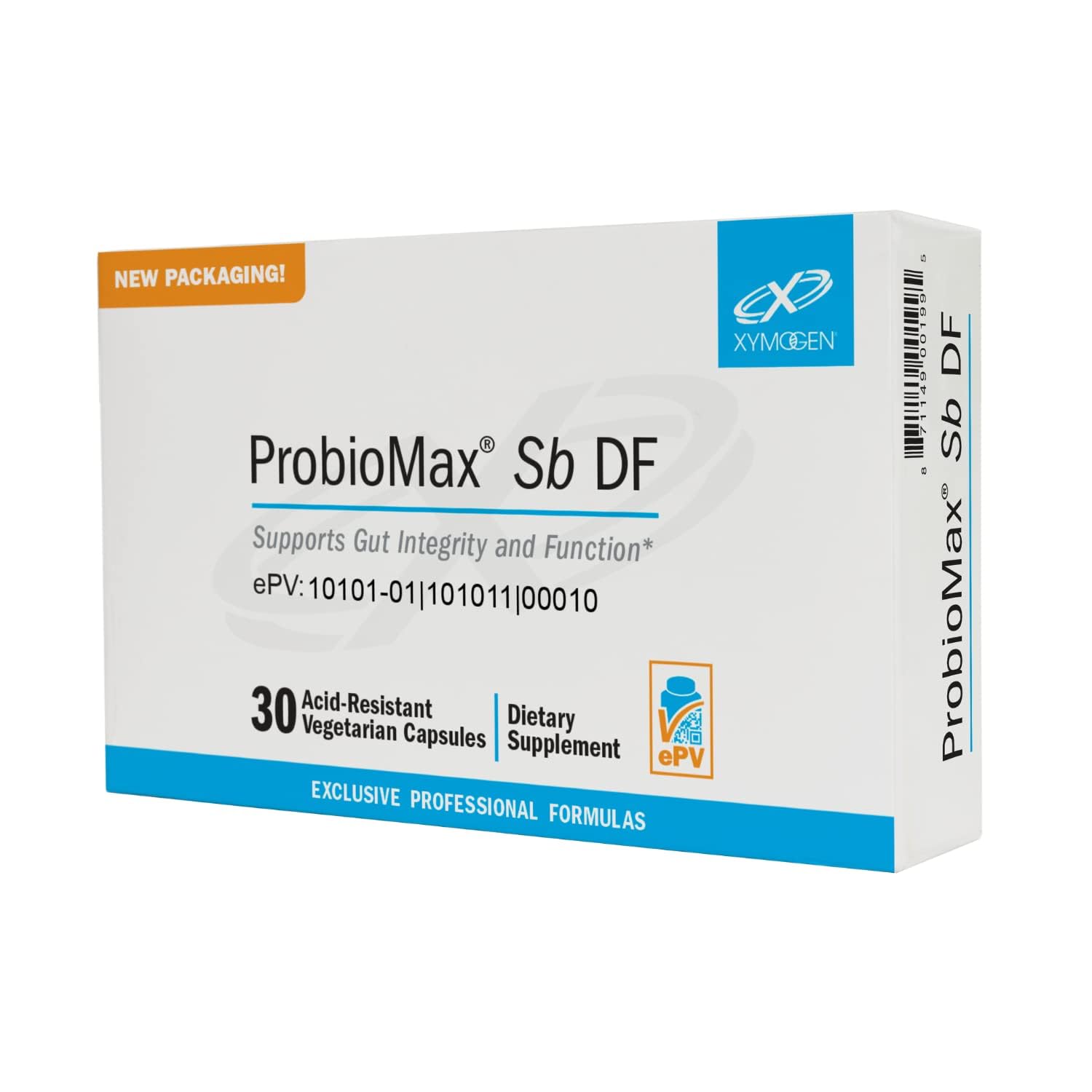 XYMOGEN ProbioMax Sb 35B - 35 Billion CFU Probiotic Supplement for Digestive Health Support* - Saccharomyces Boulardii - Vegetarian, Non-GMO & Gluten-Free - 30 Capsules XYMOGEN Au supplements