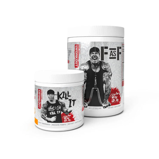 5% Nutrition 2-Stack | Kill It + FasF | Pre-Workout + NO Booster Pre (Select Your Flavors) 5% NutritionAU supplements