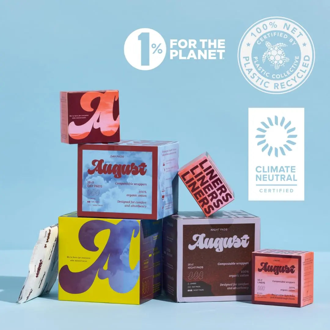 August Organic Cotton Tampons, Super tampons, BPA Free Long Applicators, Non-Toxic Organic August uk supplements