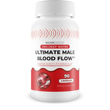 Pro Deep Water Ultimate Male Blood Flow - Improved Formula - Our Best Improved Blood Flow Supplement for Men - Advanced Blood Flow Support for Men - Our Best Circulation Supplement Alpha Boost Pills Happy Health Marketplace Au supplements