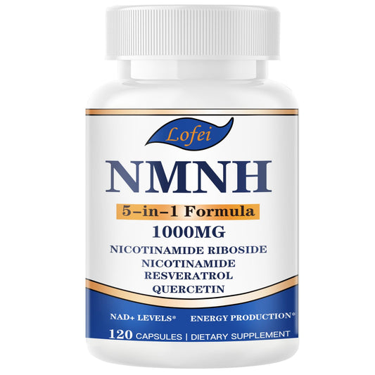NMNH (Dihydronicotinamide Mononucleotide),NMNH Supplement 1000mg Pure Nicotinamide Mononucleotide Boosts NAD+ Levels, NAD Supplement,for Energy,Immune,Non-GMO, Gluten Free,120 Capsules LofeiBuy Supplements Australia