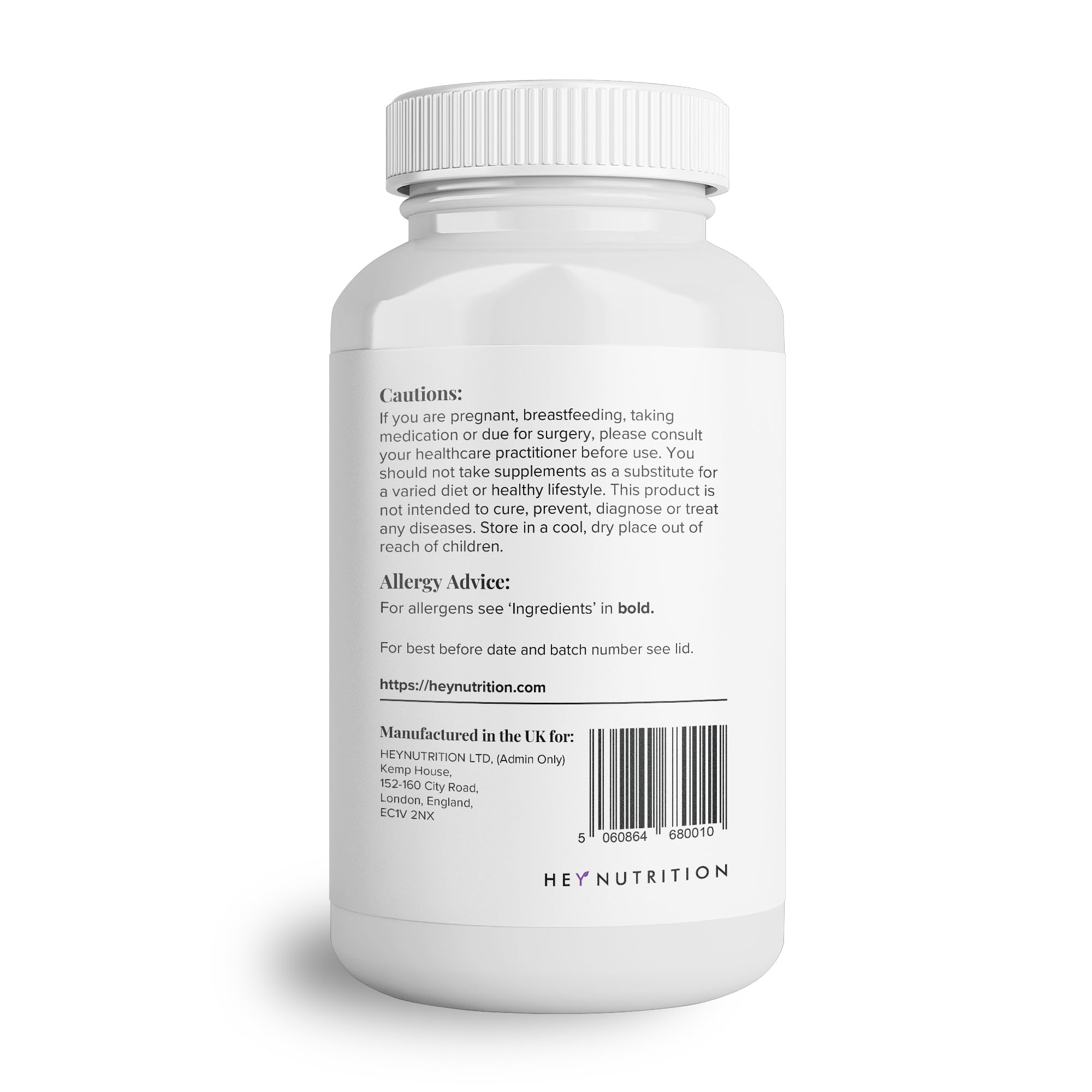 Hey Nutrition Collagen Complex Hyaluronic Acid & Sea Kelp Vitamin E, C, Biotin - Healthy Nails, Skin, Hair Hey Nutrition Au supplements