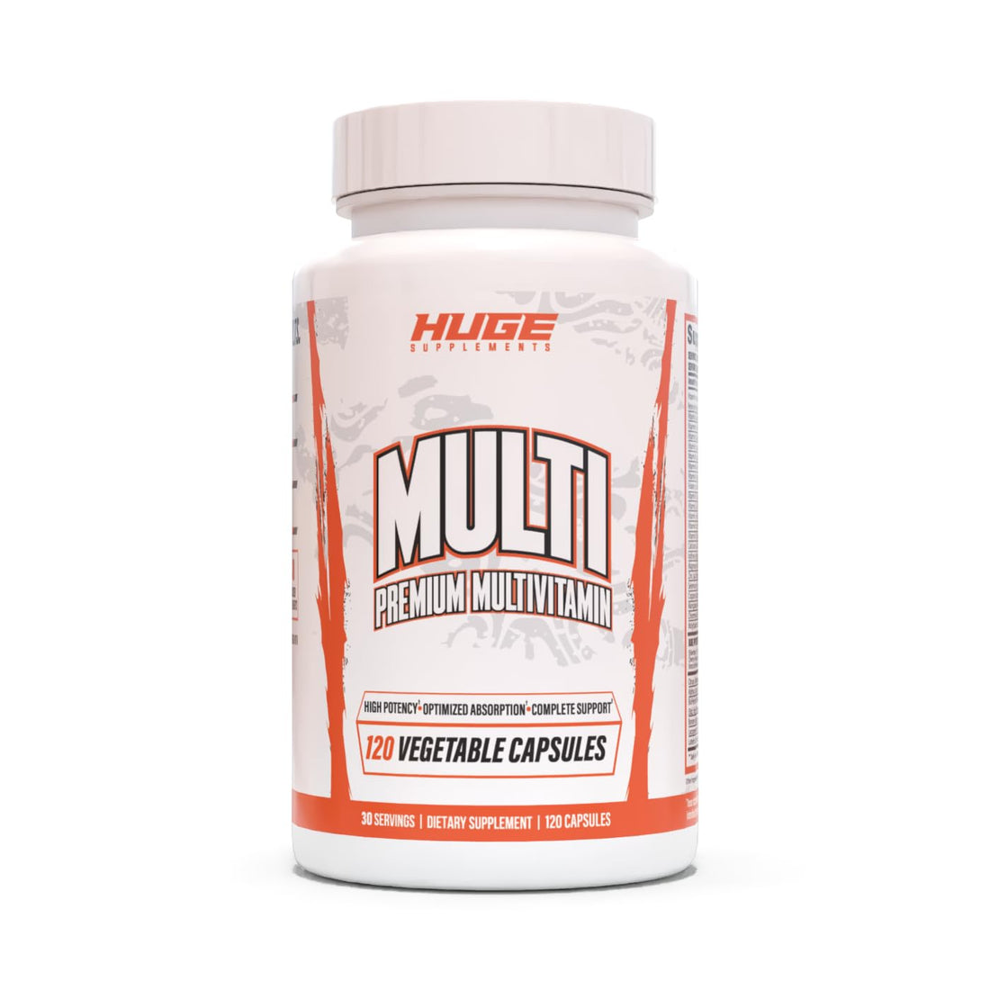 Huge Multi, Multivitamin for Men, High-Performance All-in-One Formula for Athletes & Bodybuilding, Vitamin & Mineral Replenishment, Supports Immune System & Healthy Hormone Levels (120 Capsules) Huge Supplements uk supplements