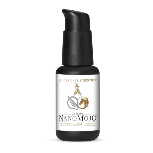 Quicksilver Scientific NanoMojo - Male-Specific Endurance Elixir & Energy Boost Support - 19 Herbs Including Epimedium for Men, Rhodiola Extract, Herbal Ginseng, and Adaptogenic Herbs (1.7oz / 50ml) Quicksilver ScientificAU supplements