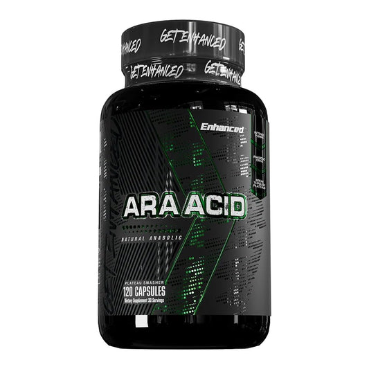 Enhanced Labs - Arachidonic Acid Supplement - Muscle and Strength Supplement for Increased Muscle Mass & Improved Recovery for Men & Women - One Capsule Contains 350mg Arachidonic Acid (120 Capsules) EnhancedAu supplements