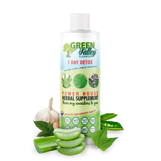 1 Day Colon Liquid Cleanse Formula and Liver Detox - Vegan Friendly, Helps Healthy Digestion Green Valley CleanserAU supplements