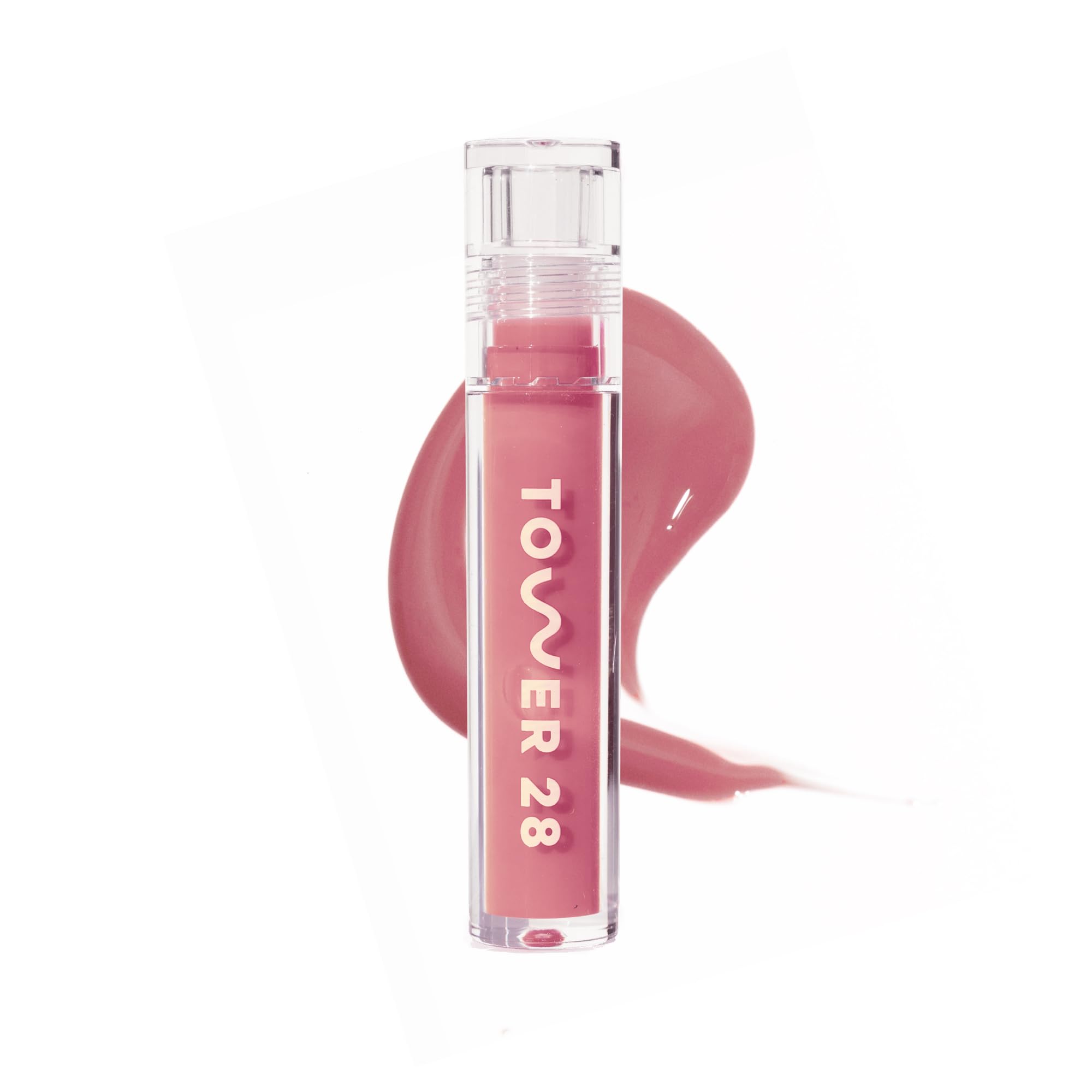 Tower 28 ShineOn Lip Gloss Jelly - Hydrating Tinted Lip Balm + Milky Gloss for Sensitive Lips - Non-Sticky + High-Shine Jelly Formula with Nourishing Oil Blend - Pistachio - Nude Pink (0.13) Tower 28 Au supplements